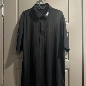 PXG mens black golf polo
